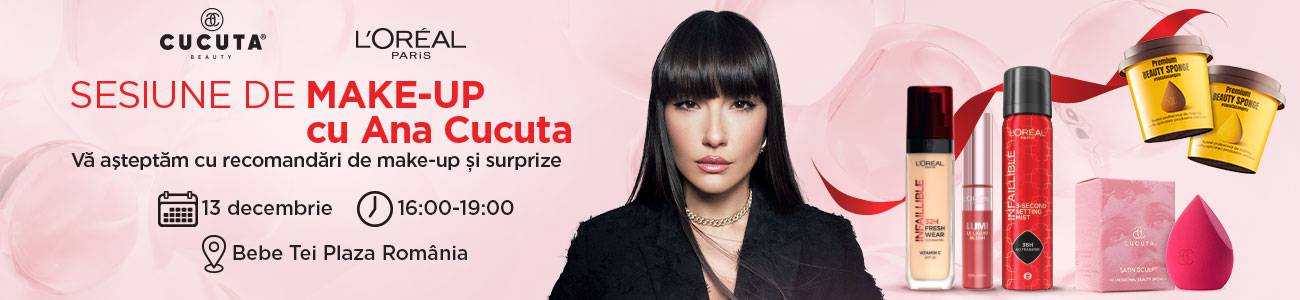 Sesiune Make-up cu Ana Cucuta