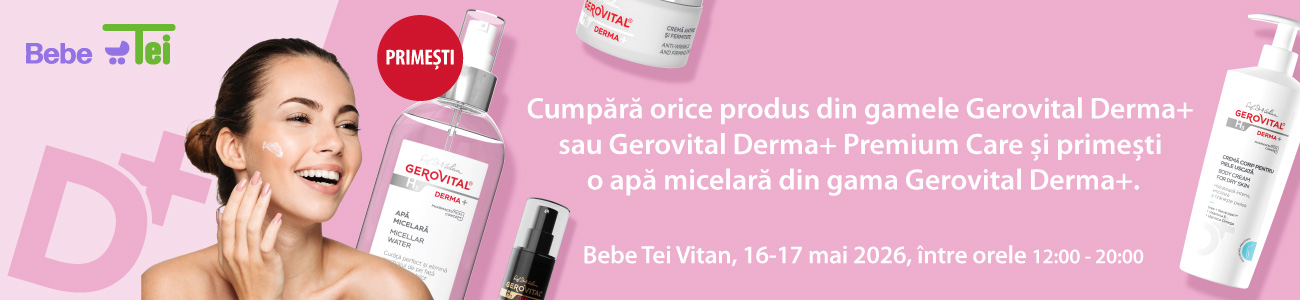 Activare Gerovital Derma+ Bebe Tei Vitan