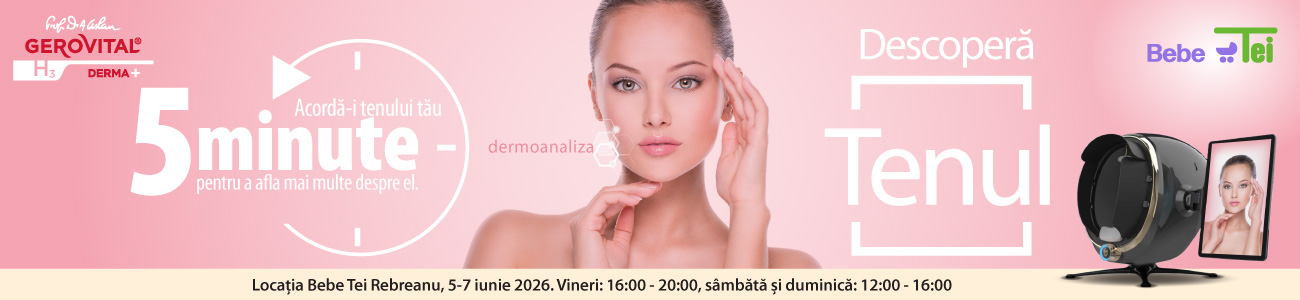 Dermoanaliză Gerovital H3 Derma+ Bebe Tei Rebreanu