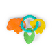 Set 3 jucarii dentitie texturate Tropical Chews, 3 luni+, Bright Starts 703743