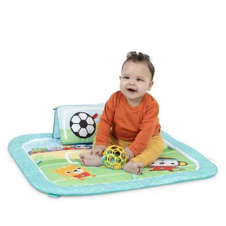 Salteluta de activitati Grip & Kick Oball, 0 luni+, Bright Starts 703773
