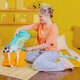 Salteluta de activitati Grip & Kick Oball, 0 luni+, Bright Starts 703772
