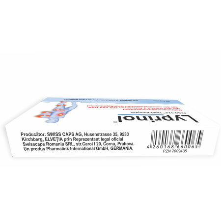 Lyprinol Complex lipidic marin, 60 capsule, Pharmalink 821280