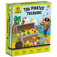 Joc de societate Comoara Piratilor, 4 ani+, Ludattica