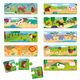 Joc educativ Montessori Familia de Animale, 3-5 ani, Ludattica 703853