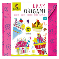 Set creativ Origami pentru Incepatori:, Briose si Inghetata, 5 ani+, Ludattica