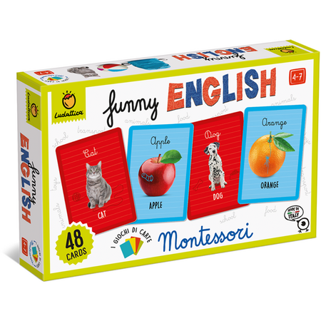 Joc Montessori Engleza distractiva, 4-7 ani, Ludattica