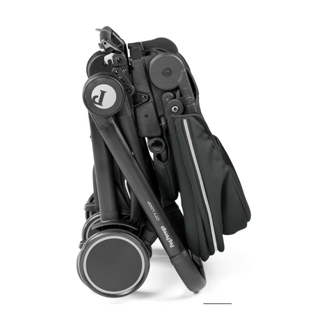 Carucior City Loop, Verde Metal, nastere - pana la 22 kg, Peg Perego 703917