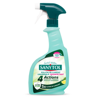 Solutie de curatat universala dezinfectant 4 Actions, Lime, 500 ml, Sanytol