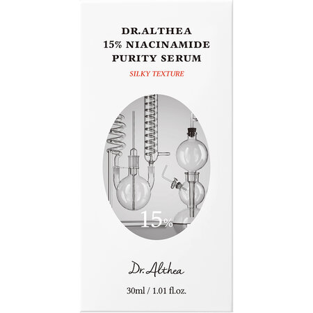 Serum de fata iluminator si purificator cu 15% niacinamida, 30 ml, Dr.Althea 781371