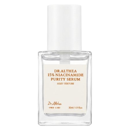 Serum de fata iluminator si purificator cu 15% niacinamida, 30 ml, Dr.Althea