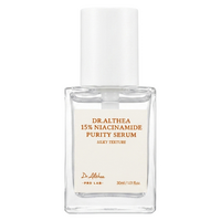 Serum de fata iluminator si purificator cu 15% niacinamida, 30 ml, Dr.Althea