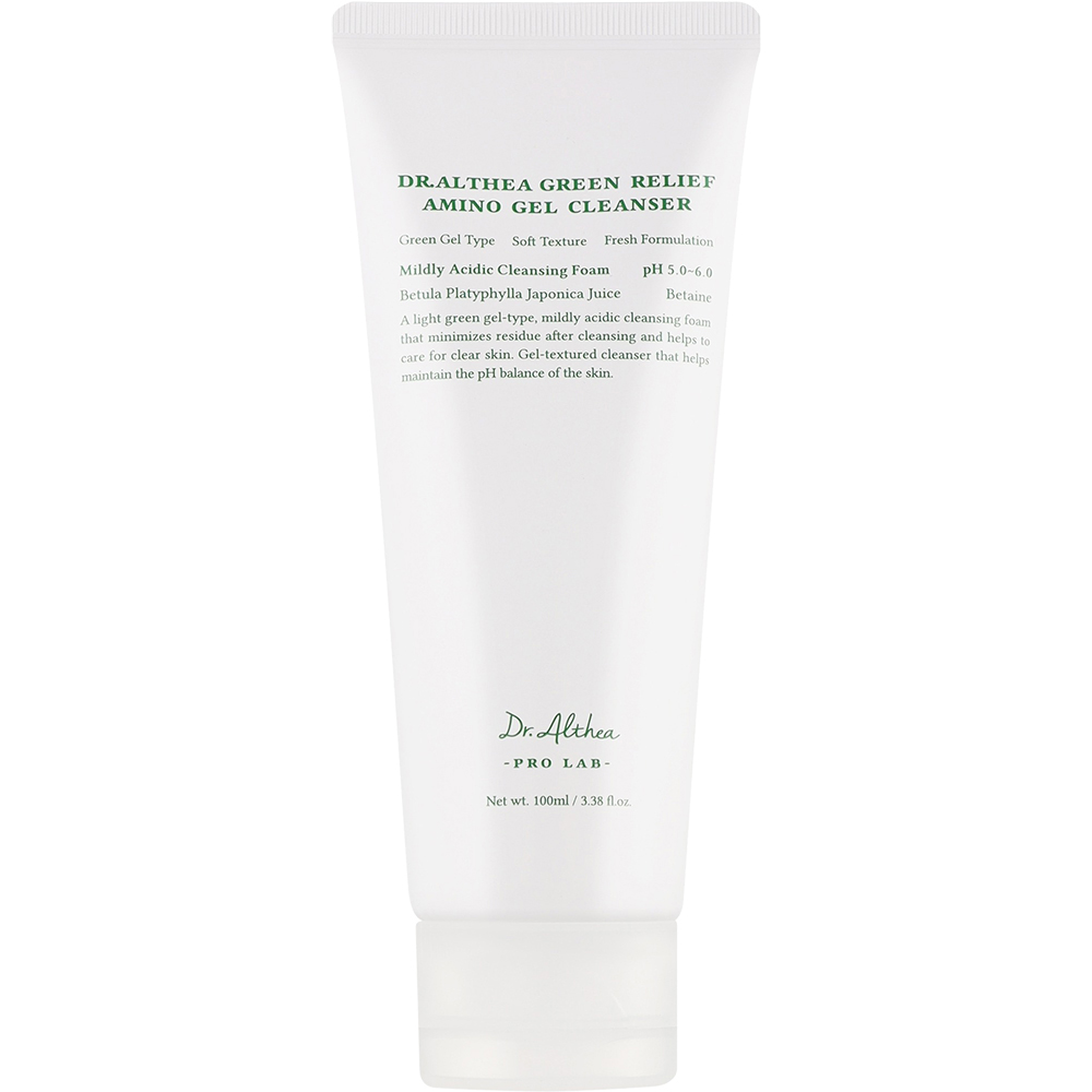 Gel de curatare delicat cu aminoacizi Green Relief, 100 ml, Dr.Althea