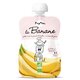 Piure Bio cu 85% Banane, 4-6 luni, 120 g, Popote 704778