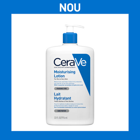 Lotiune hidratanta pentru fata si corp, piele uscata si foarte uscata, 976 ml, CeraVe 748718