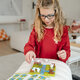 Joc de logica cu 60 de provocari Counting Sheep, 7 ani+, Smart Games 704879