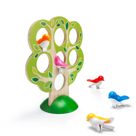 Joc de logica cu 60 de provocari 5 Little Birds, 5 ani+, Smart Games 704886