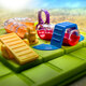Joc de logica cu 60 de provocari Dog, 7 ani+, Smart Games 704910