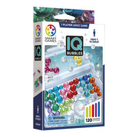 Joc de logica cu 120 de provocari IQ Bubbles, 7 ani+, Smart Games
