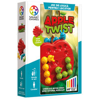 Joc de logica cu 60 de provocari Apple Twist, 5 ani+, Smart Games
