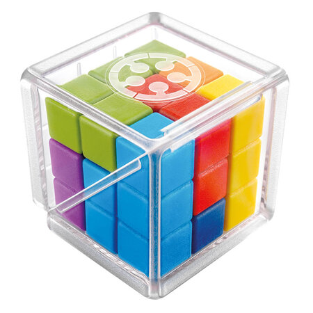 Joc de logica cu 80 de provocari Cube Puzzler Go, 8 ani+, Smart Games 704936