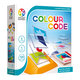 Joc de logica cu 100 de provocari Colour Code, 5 ani+, Smart Games 704946