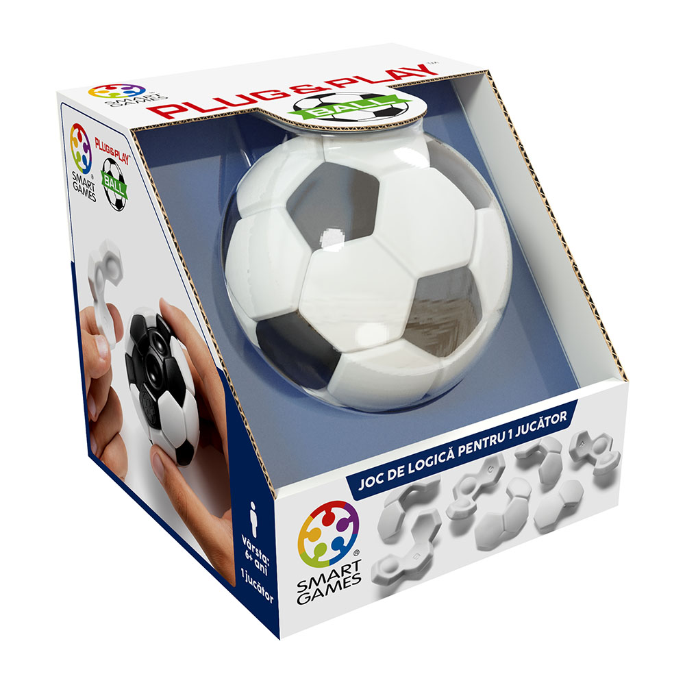 Joc de logica Plug & Play Bal, 6 ani, Smart Games