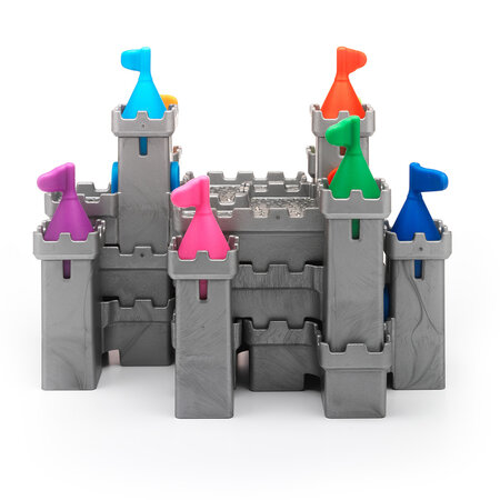 Joc de logica cu 80 de provocari Tower Stacks, 8 ani+, Smart Games 704969