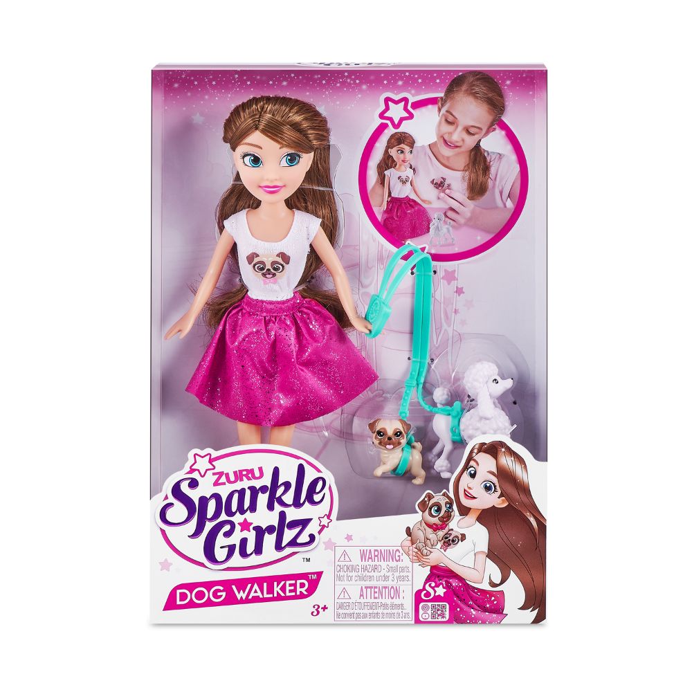 Papusa Zuru cu catelus, 3 ani+, Sparkle Girlz