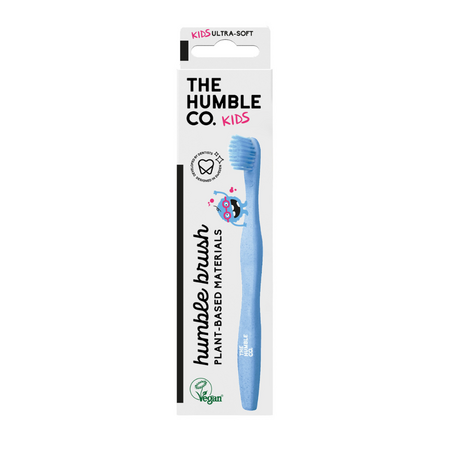 Periuta de dinti pentru copii Ultra Soft, Albastru, Humble