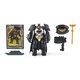 Figurina Batman DC, 10 cm, Eroii Metal Force, + 4 ani, Spin Master 705108