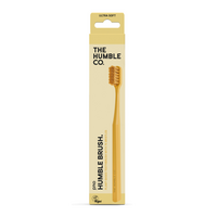 Periuta de dinti Pro 7.000 peri Ultra-Soft, Galben, The Humble Co