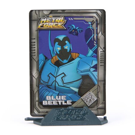 Figurina Batman DC, 10 cm, Blue Beetle, + 4 ani, Spin Master 705163