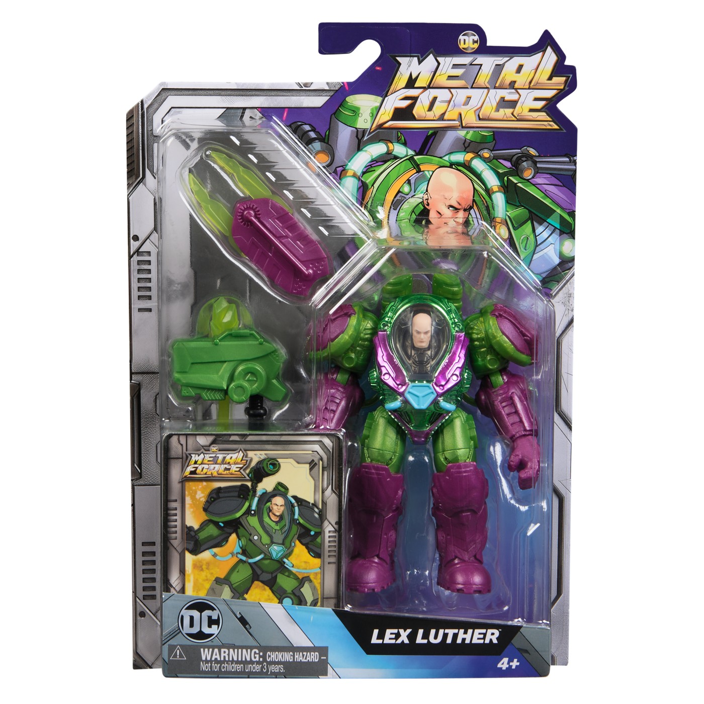 Figurina Batman DC, + 4 ani, Lex Luther, Spin Master