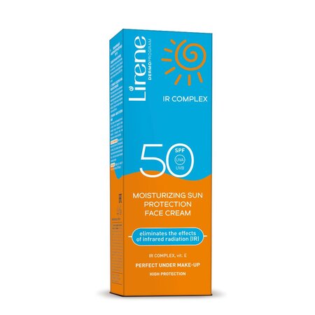 Crema hidratanta protectoare pentru ten SPF50 IR, 40 ml, Lirene
