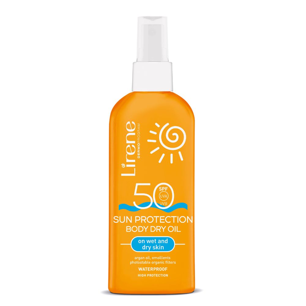 Ulei uscat protector SPF50, 150 ml, Lirene