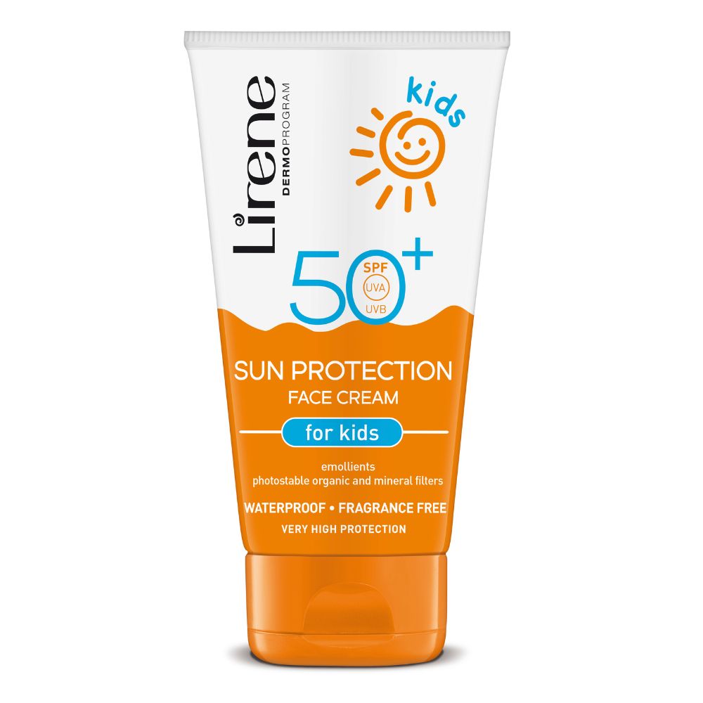Crema de fata pentru copii SPF50, 50 ml, Lirene