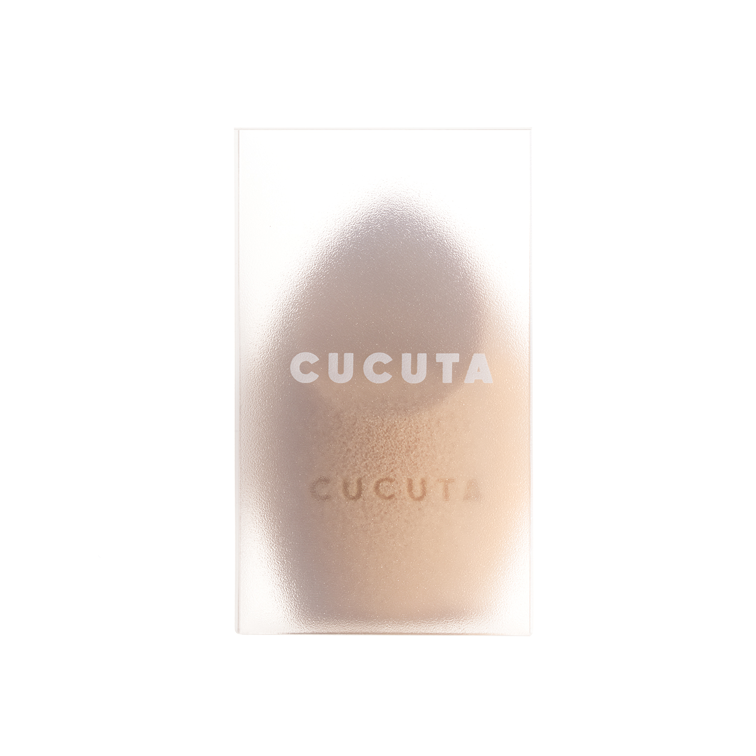 Burete pentru make-up Cucuta, Beige, 1 bucata, Cucuta Beauty