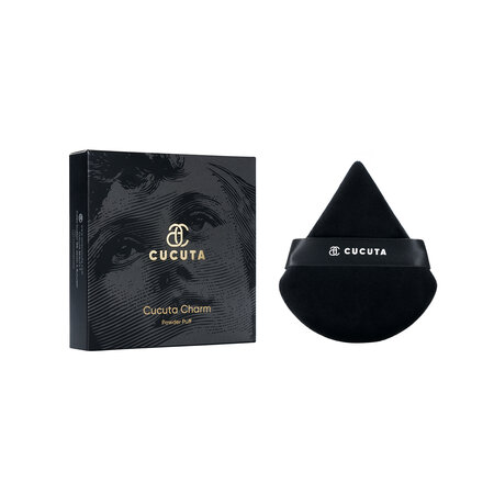 Buretel pentru pudra Fluffy Slice Powder Puff, 1 bucata, Cucuta Beauty