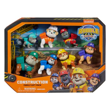 Set Figurine Patrula Catelusilor, Rubble si Echipa, + 3 ani, Spin Master 705317