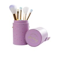 Set de 5 pensule pentru machiaj, Rainbow, Oh Flossy