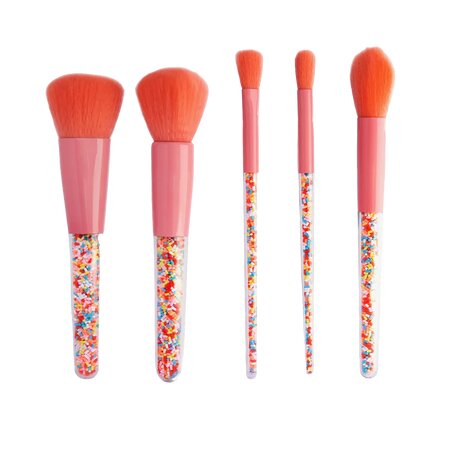 Set de 5 pensule pentru machiaj, Sprinkle, Oh Flossy