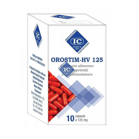 Orostim HV 125, 10 capsule, Institutul Cantacuzino