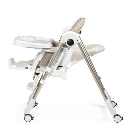 Scaun de masa 2in1 Prima Pappa Zero Follow Me, 0-15 kg, Bej, Peg Perego 705419