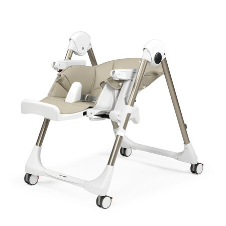 Scaun de masa 2in1 Prima Pappa Zero Follow Me, 0-15 kg, Bej, Peg Perego 705424