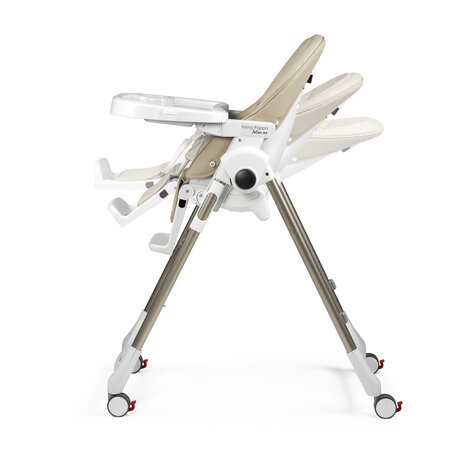 Scaun de masa 2in1 Prima Pappa Zero Follow Me, 0-15 kg, Bej, Peg Perego 705421