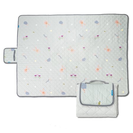 Covoras de joaca de exterior XL Urban Garden, + 0 luni, Taf Toys