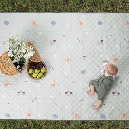Covoras de joaca de exterior XL Urban Garden, + 0 luni, Taf Toys 705437