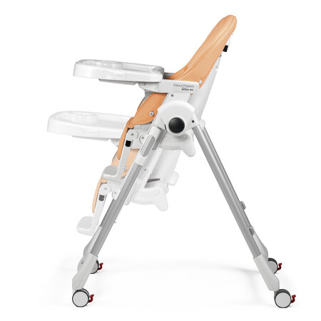 Scaun de masa 2in1 Prima Pappa Zero Follow Me, 0-15 kg, Peach, Peg Perego 705463