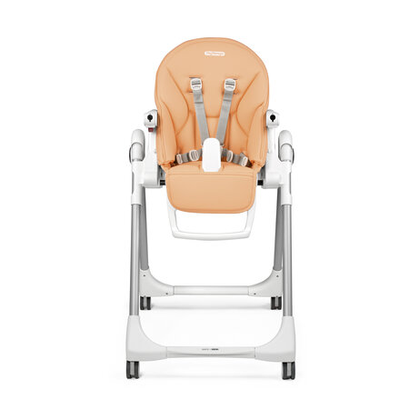 Scaun de masa 2in1 Prima Pappa Zero Follow Me, 0-15 kg, Peach, Peg Perego 705467